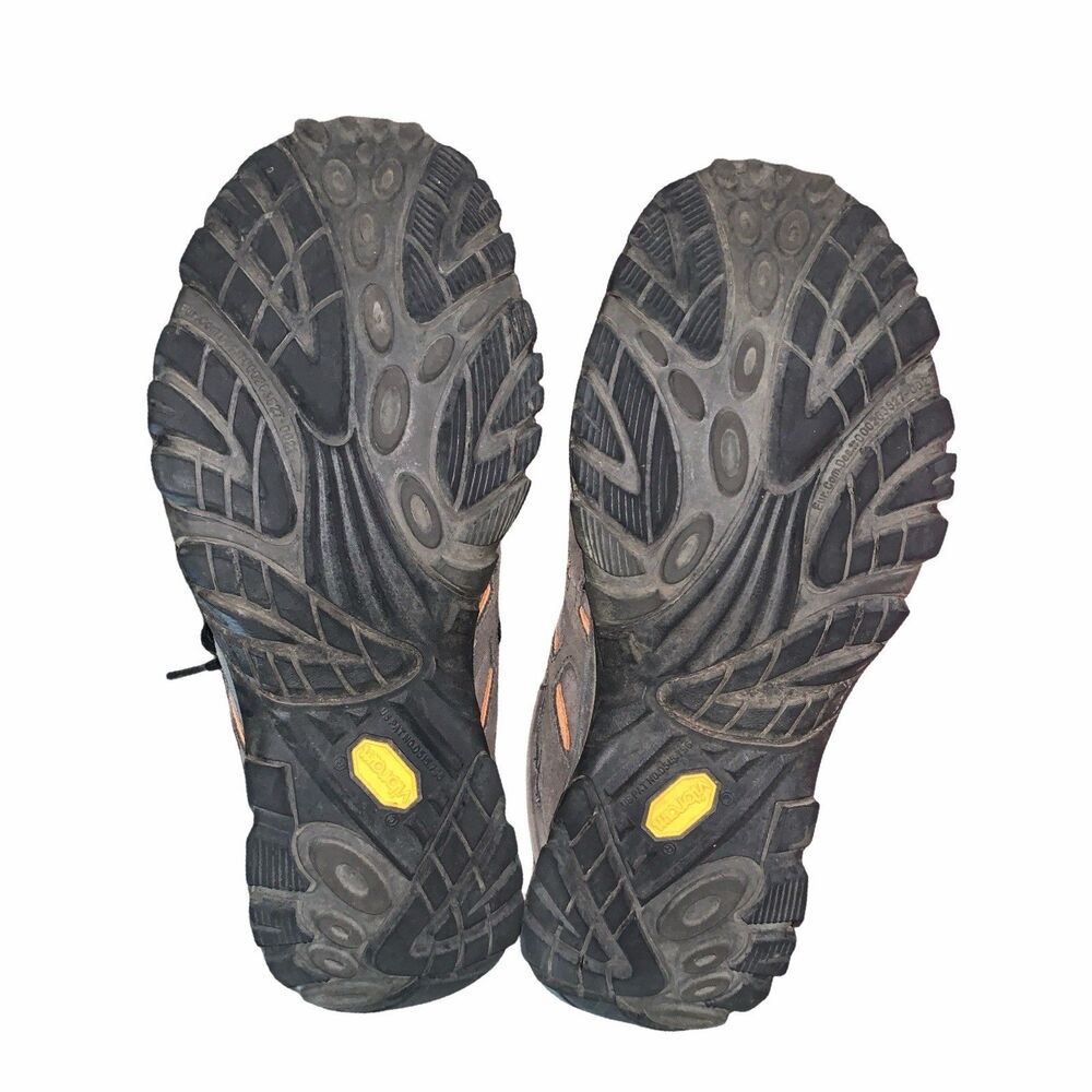 Merrell Mens Hiking Shoes Boots 9 Moab 3 Beluga Waterproof Dry Select Vibram - Picture 4 of 7